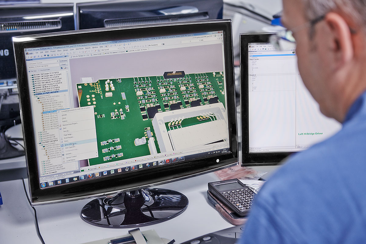 Entwicklung elektronischer Baugruppen