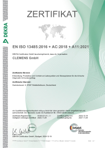 Zertifikat EN ISO 9001
